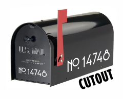 Die-Cut Stickers - For instance, letters and numbers