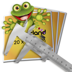 AirSticker Custom Size CMYK Sticker