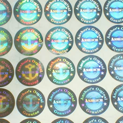 Holographic Sticker - True Hologram Effect