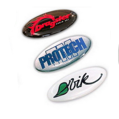 Dome Stickers Oval CMYK