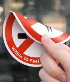 Double-Sided Printed Stickers