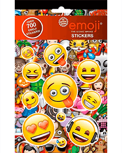 Emoji klistermærker med smileys - over 700 stickers